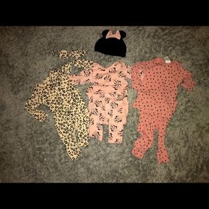 Three 6M H&M outfits